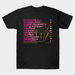 CUPCAKE: Say ¿Qué? Top Ten Spoken (Capital District NY) T-Shirt